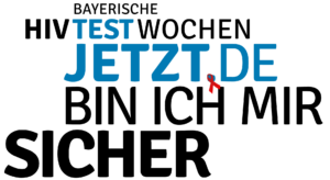 Logo Bayerische HIV-Testwochen - TestJetzt,de