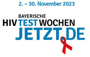 Logo Bayerische HIV-Testwochen - 2. - 30. November 2023